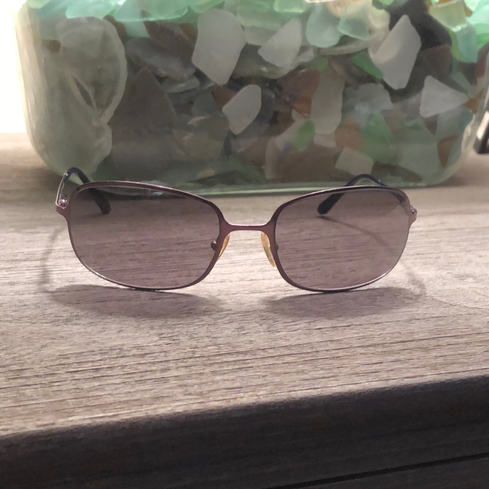 Anna Sui metal frame sunglasses